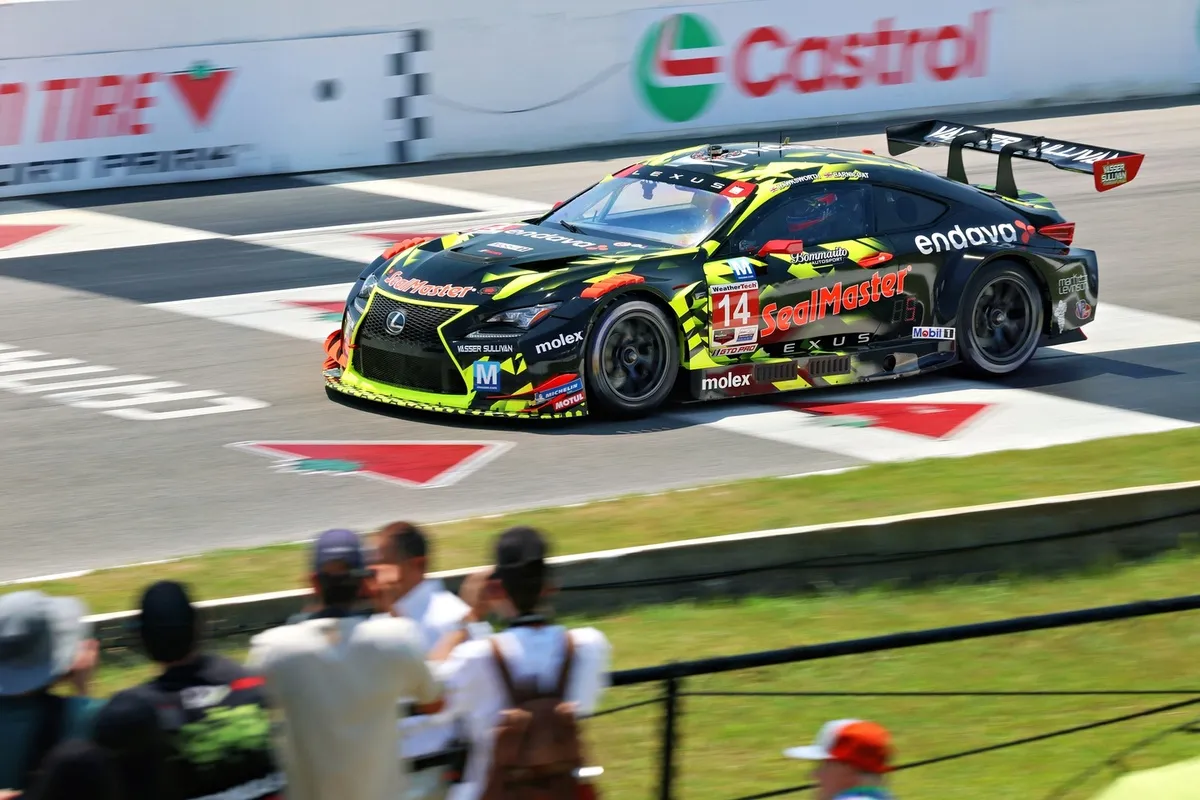 #14 Vasser Sullivan Racing Lexus RC F GT3: Jack Hawksworth, Ben Barnicoat