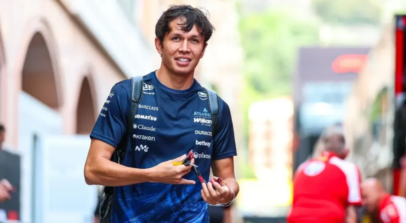 Alex Albon details hilarious Sardinia run-in with Max Verstappen