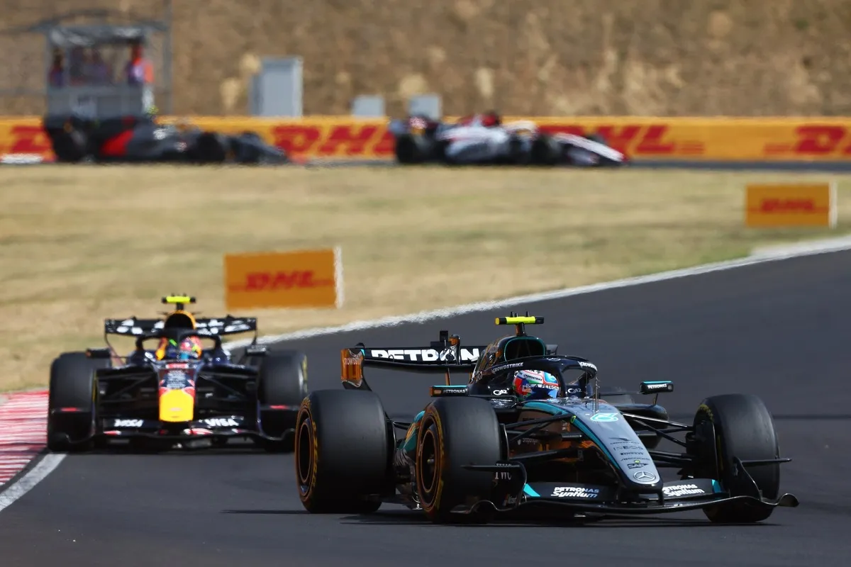 Andrea Kimi Antonelli, Mercedes, Isack Hadjar, Red Bull Racing