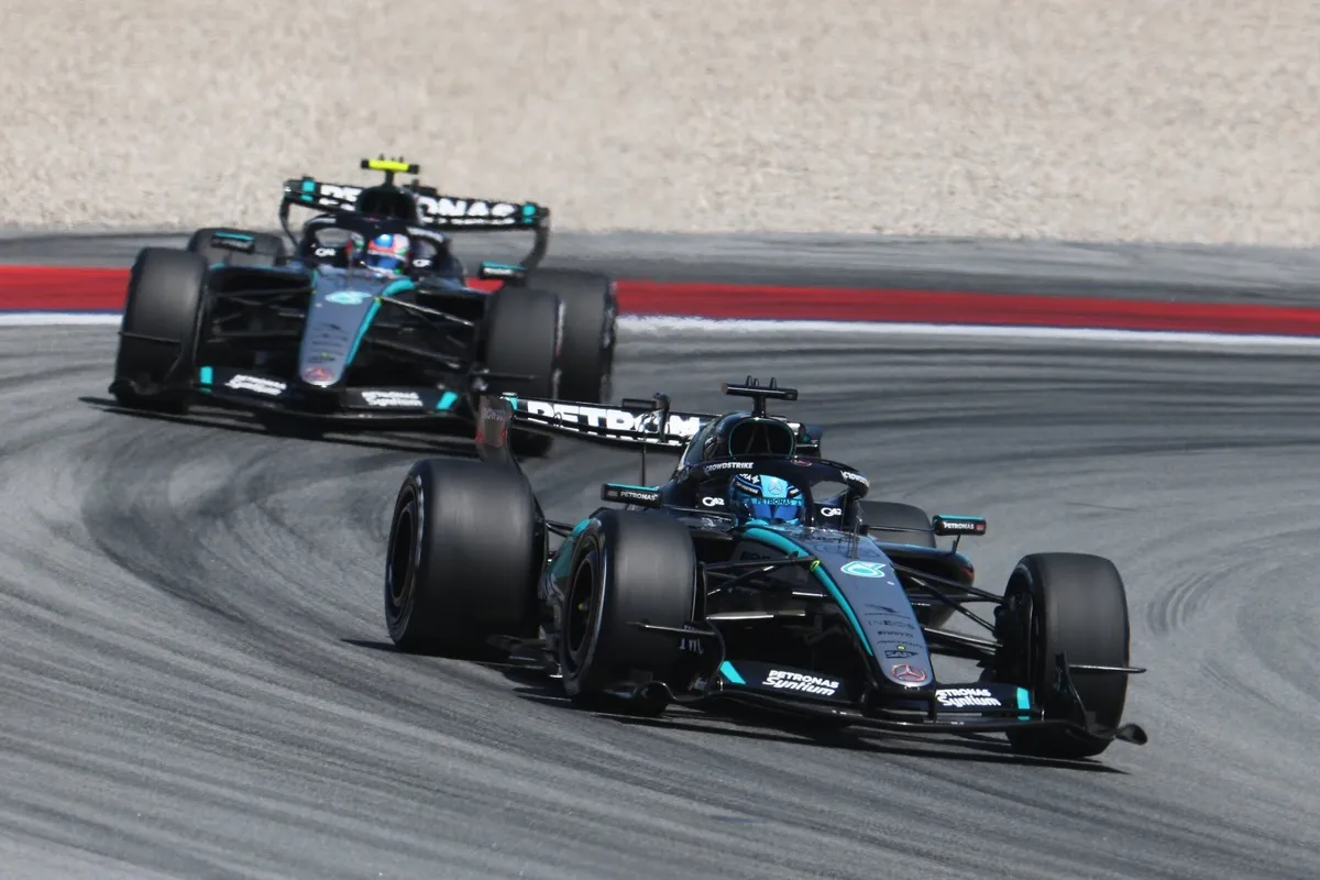 Andrea Kimi Antonelli, Mercedes, George Russell, Mercedes