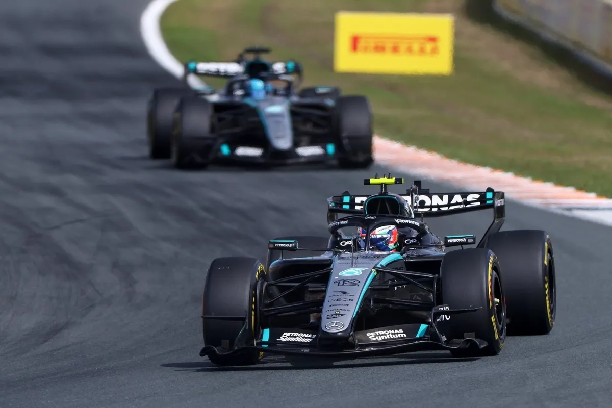 Andrea Kimi Antonelli, Mercedes, George Russell, Mercedes