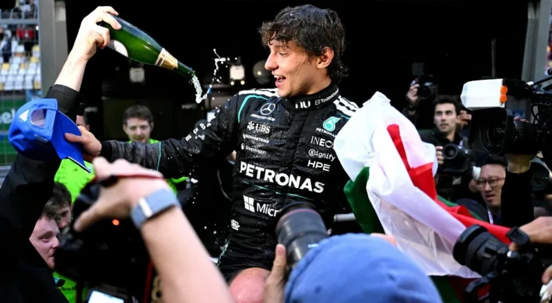 Kimi Antonelli reveals special Mercedes gesture after maiden F1 win