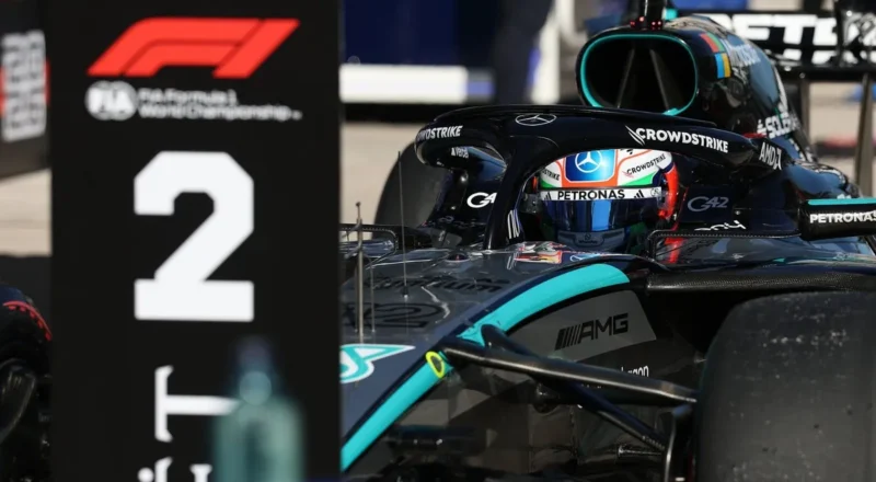 Mercedes thought it had pole position until Lando Norris came along