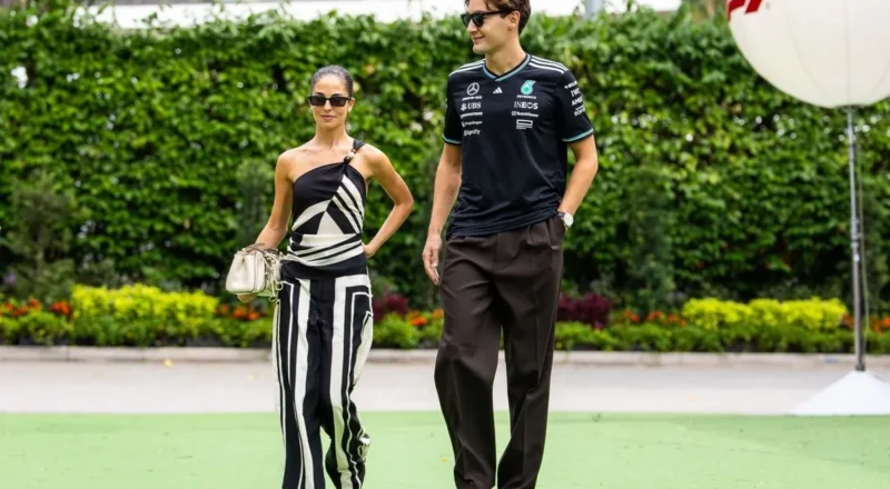 George Russell announces engagement to long-term partner Carmen Montero Mundt