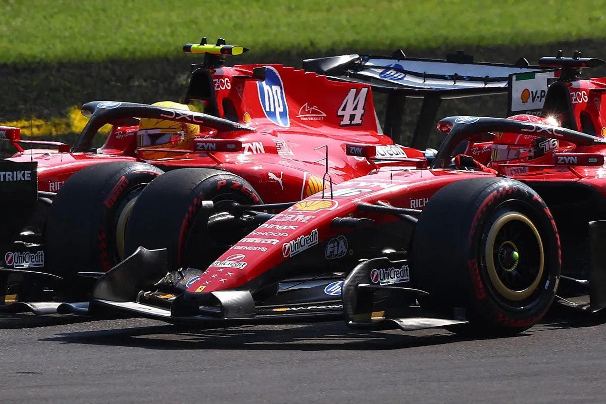 Charles Leclerc, Ferrari, Lewis Hamilton, Ferrari