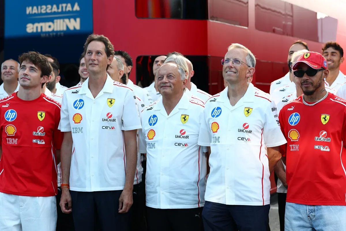 Charles Leclerc, Ferrari, Lewis Hamilton, Ferrari, Frederic Vasseur, Ferrari Charles Leclerc, Ferrari, Lewis Hamilton, Ferrari, Frederic Vasseur, Ferrari