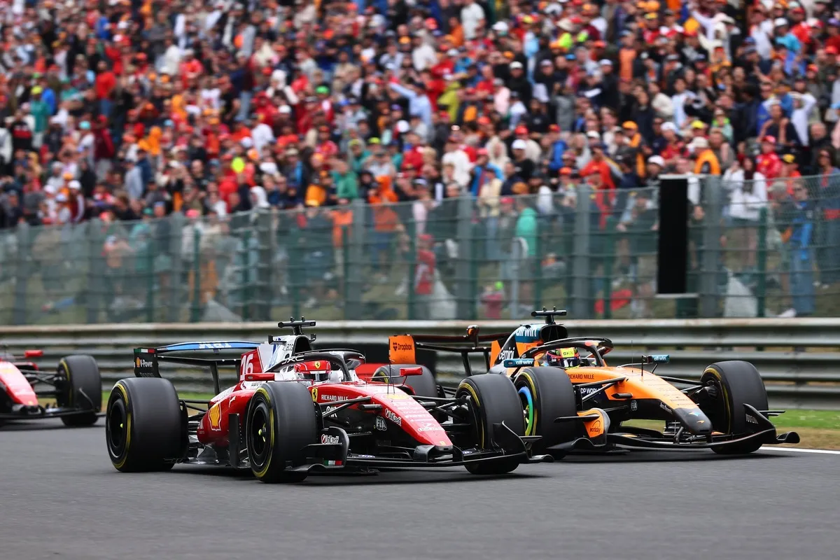 Charles Leclerc, Ferrari, Oscar Piastri, McLaren Charles Leclerc, Ferrari, Oscar Piastri, McLaren