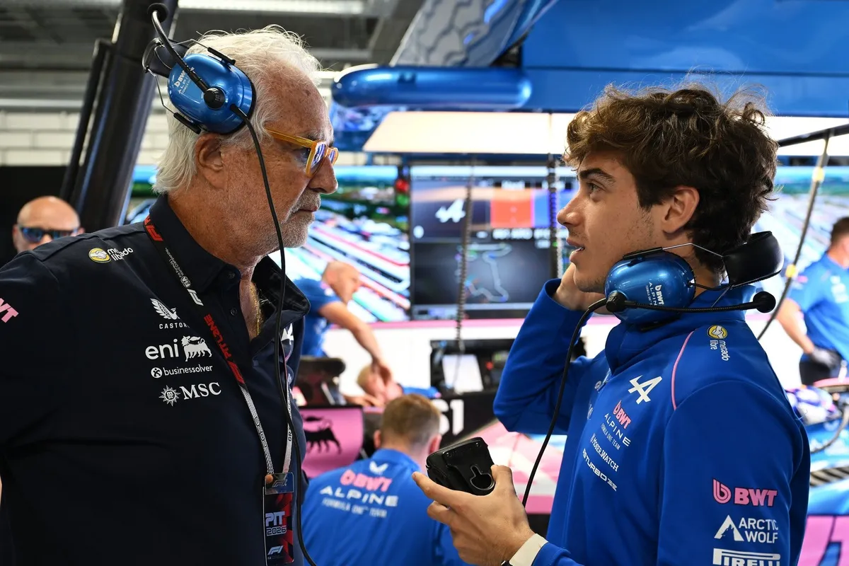 Colapinto describes Briatore as a Colapinto describes Briatore as a