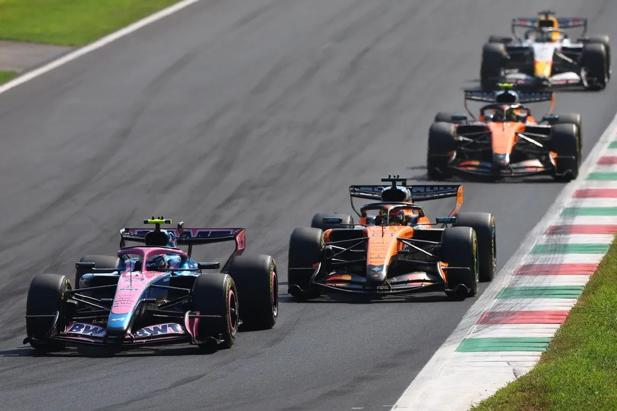 Franco Colapinto, Alpine, Oscar Piastri, McLaren Franco Colapinto, Alpine, Oscar Piastri, McLaren