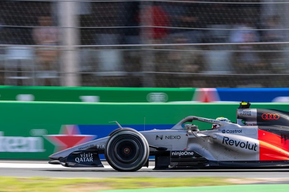How Nico Hulkenberg avoided a massive shunt with Audi team-mate Gabriel Bortoleto