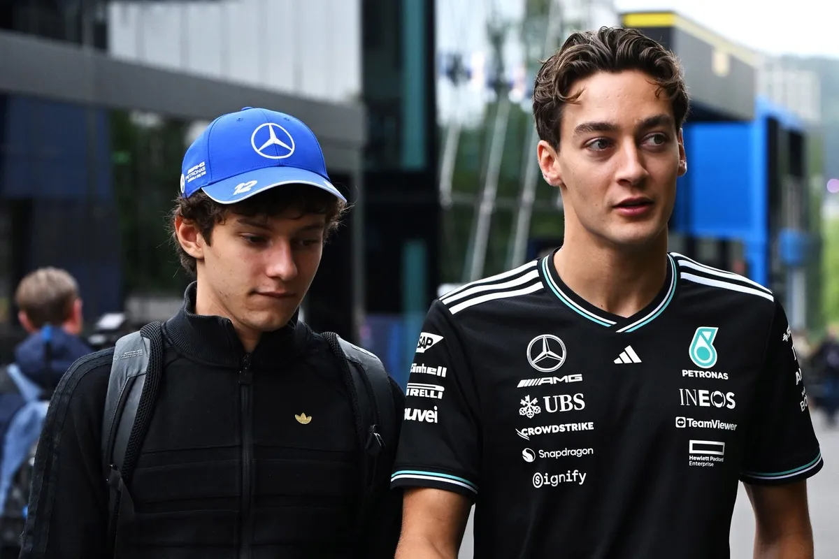 George Russell, Mercedes, Andrea Kimi Antonelli, Mercedes