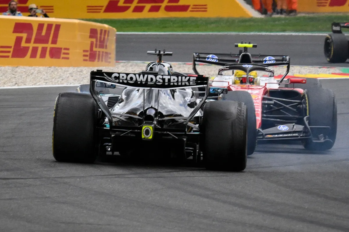 George Russell, Mercedes, Lewis Hamilton, Ferrari George Russell, Mercedes, Lewis Hamilton, Ferrari