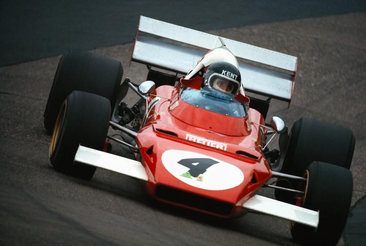 Jacky Ickx, Ferrari 312B2 Jacky Ickx, Ferrari 312B2