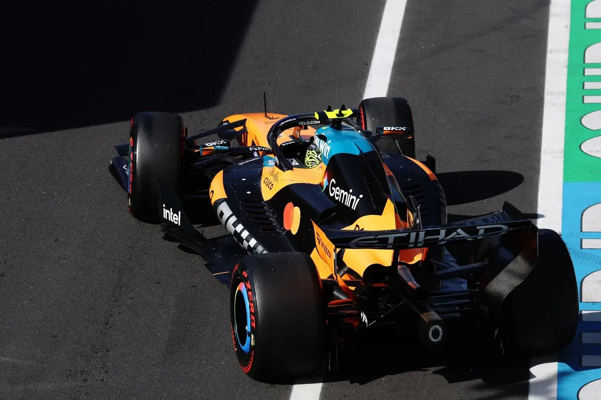 McLaren was satisfied with the competitive running of its rotating wing design, a concept pioneered by Ferrari. McLaren was satisfied with the competitive running of its rotating wing design, a concept pioneered by Ferrari.