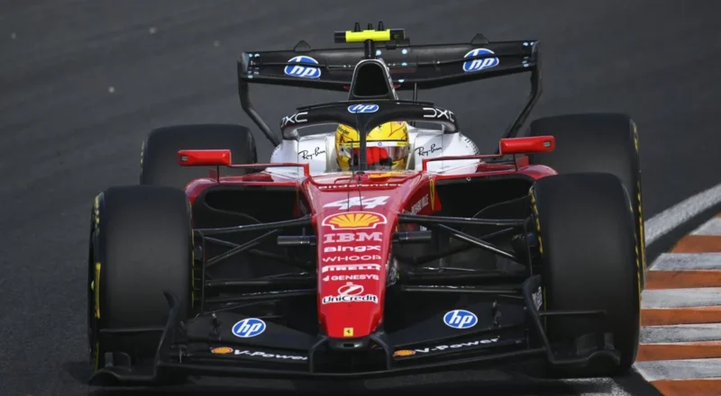 Lewis Hamilton baffled by "completely different" Ferrari as Charles Leclerc nails "best" lap of 2026