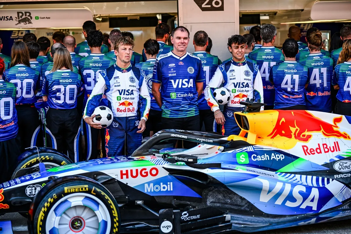 Liam Lawson, Racing Bulls, Alan Permane, Racing Bulls, Arvid Lindblad, Racing Bulls