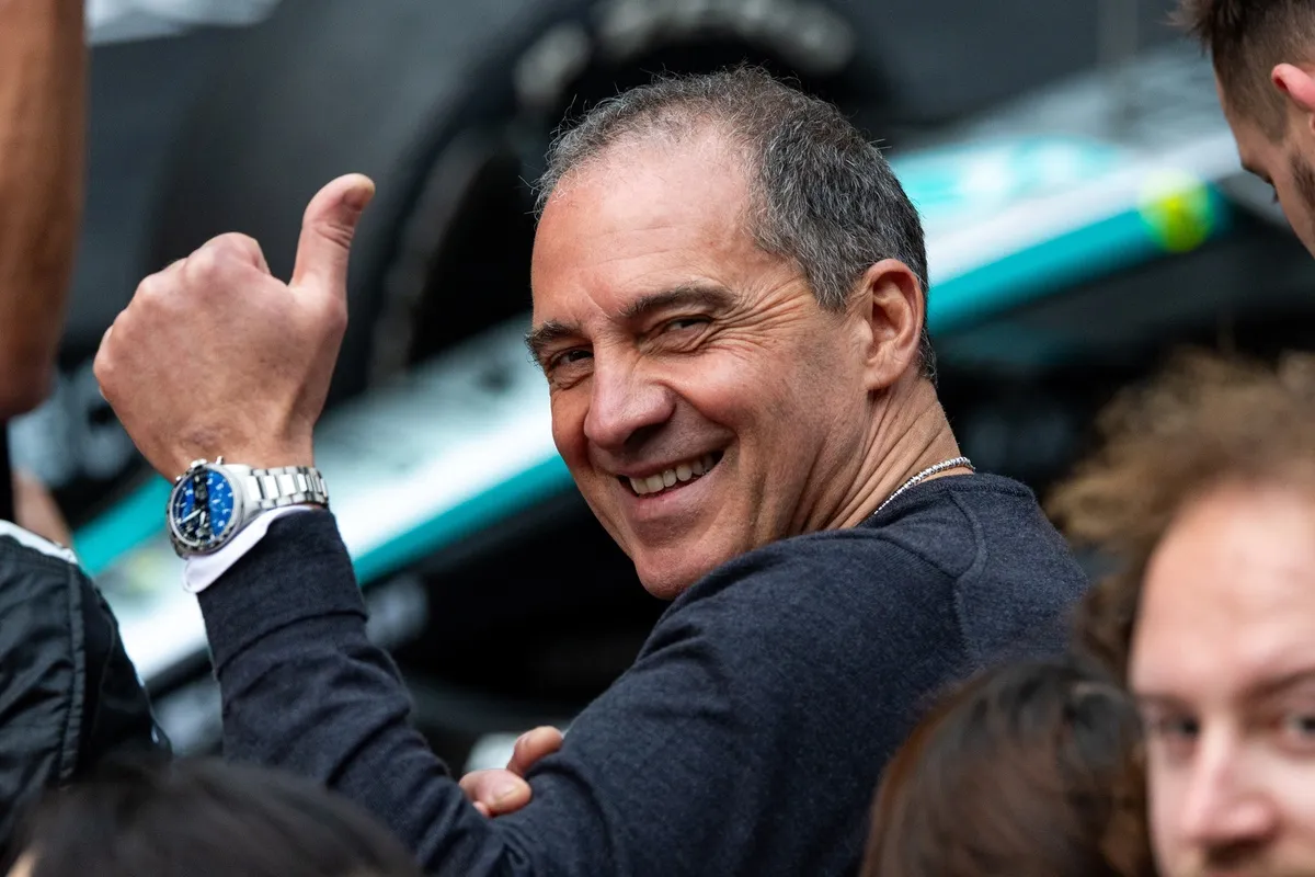 Marco Antonelli, father of Andrea Kimi Antonelli, Mercedes