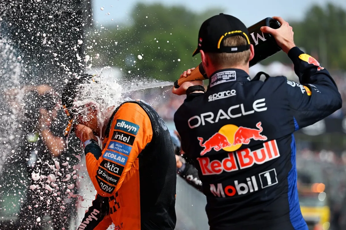 Max Verstappen, Red Bull Racing, Lando Norris, McLaren