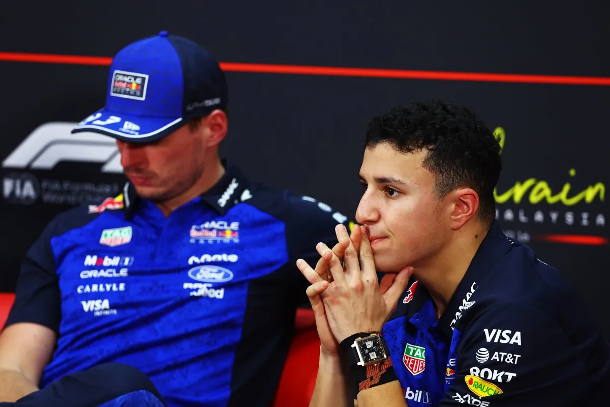 Max Verstappen, Red Bull Racing, Isack Hadjar, Red Bull Racing Max Verstappen, Red Bull Racing, Isack Hadjar, Red Bull Racing