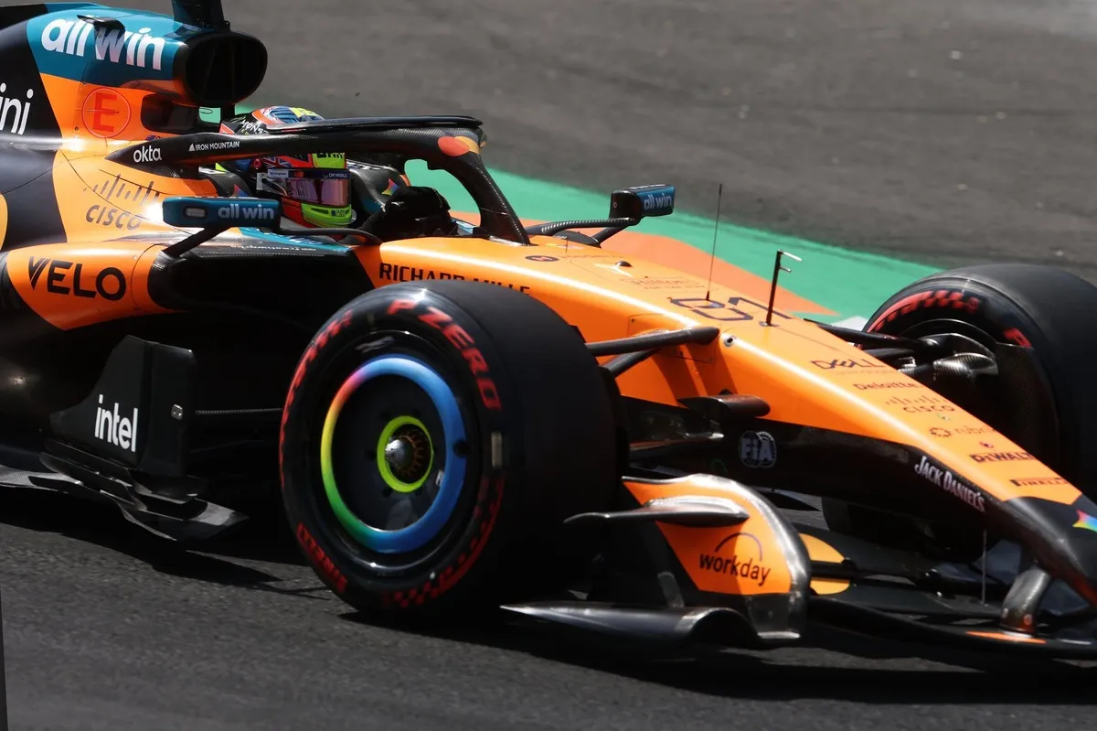 Oscar Piastri risks losing third in Monza qualifying