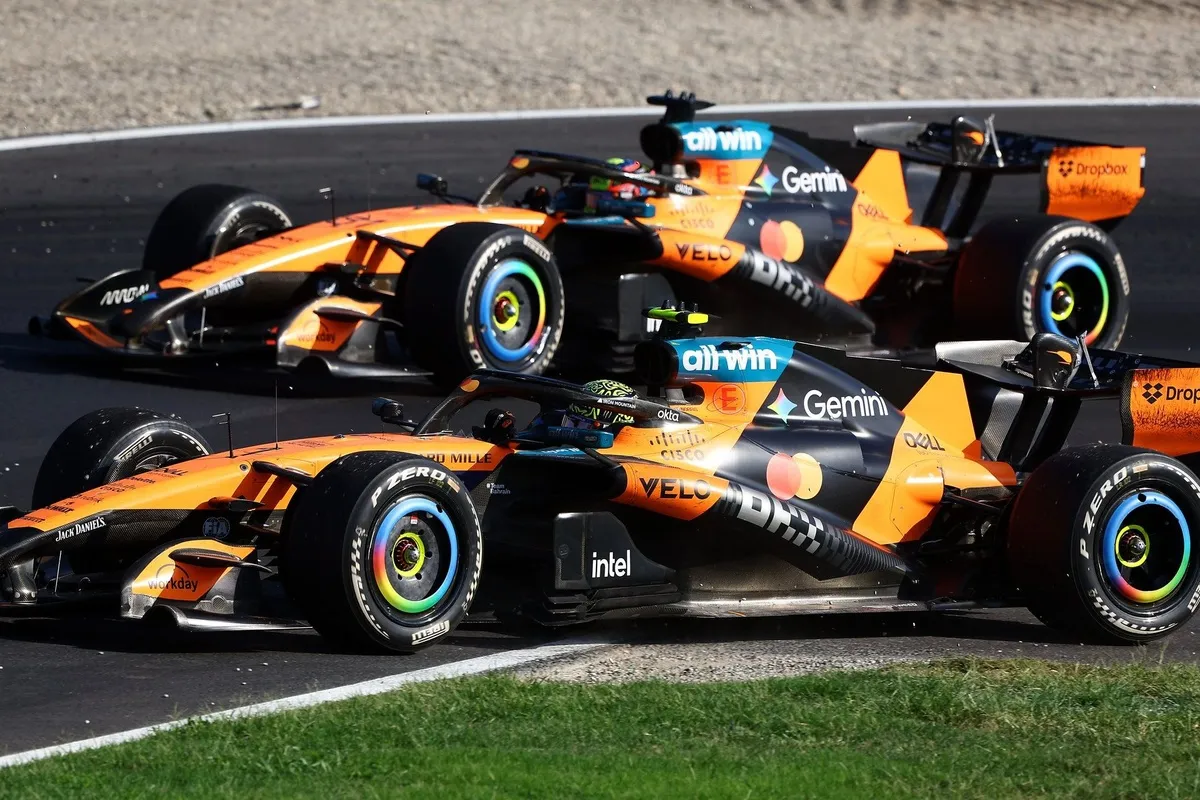 McLaren to "review" racing between Lando Norris and Oscar Piastri following Italian GP