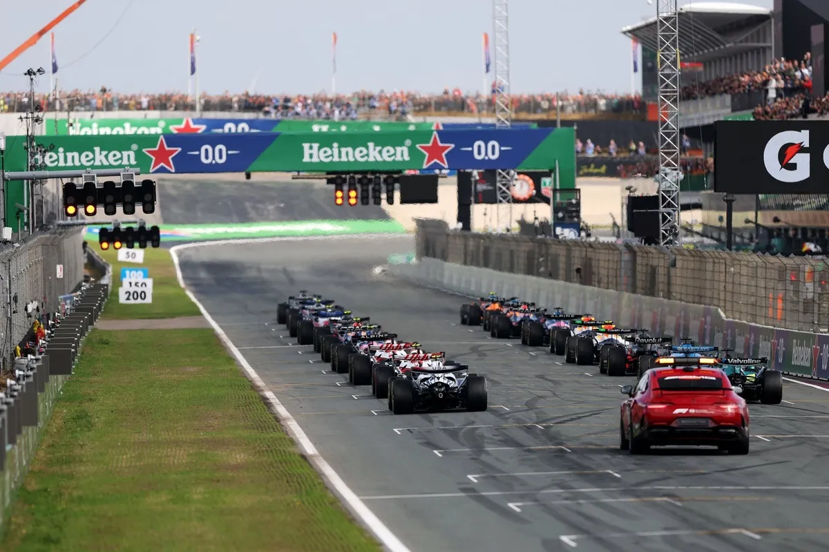 "It made no sense" – F1 drivers question safety car formation lap after early Dutch GP chaos