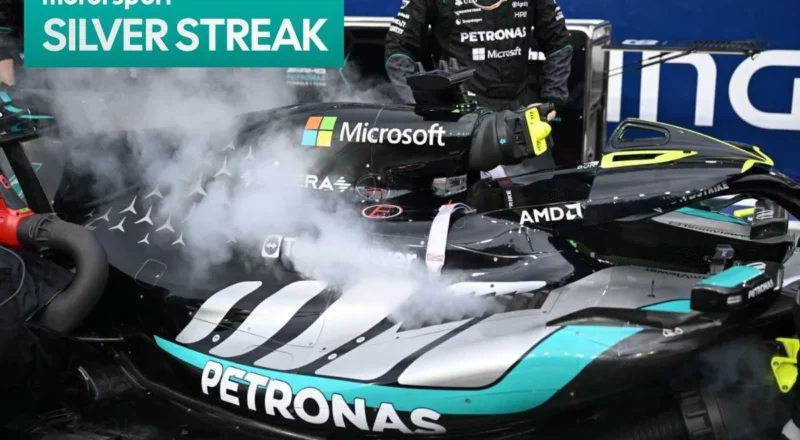 George Russell targets US race for looming Mercedes engine grid penalty