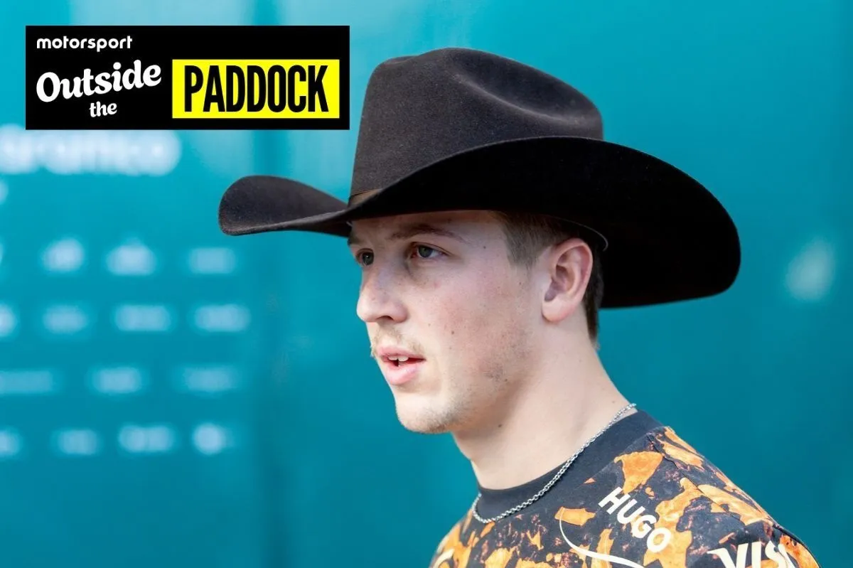 Liam Lawson unveils limited-edition guitar ahead of Austin live performance