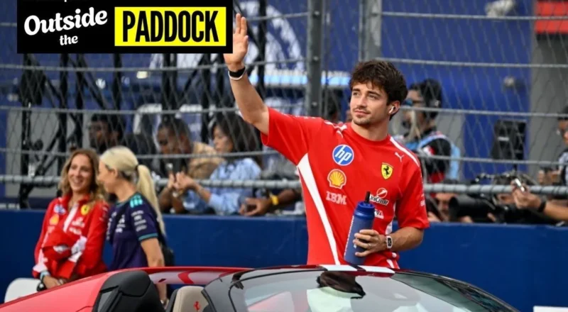 Charles Leclerc's private jet drama sparked last-minute change of plans