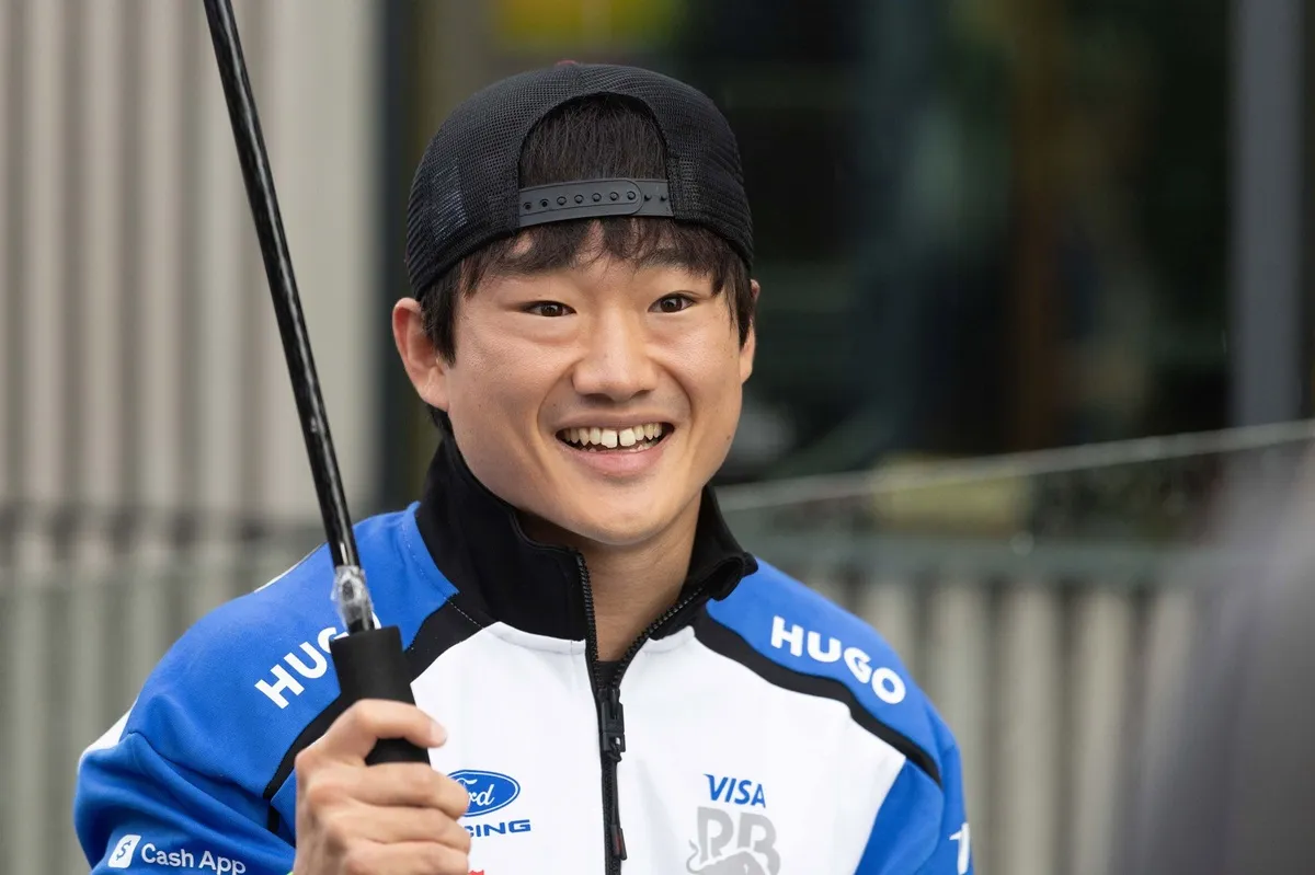 "Call me, please!" – Yuki Tsunoda makes cheeky F1 return pitch after impressive Dutch GP